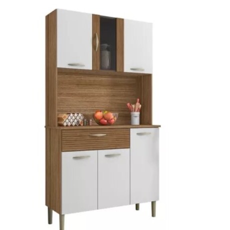 Kit Cocina Compacto 6p Pan Freijo/gris Kit Cocina Compacto 6p Pan Freijo/gris