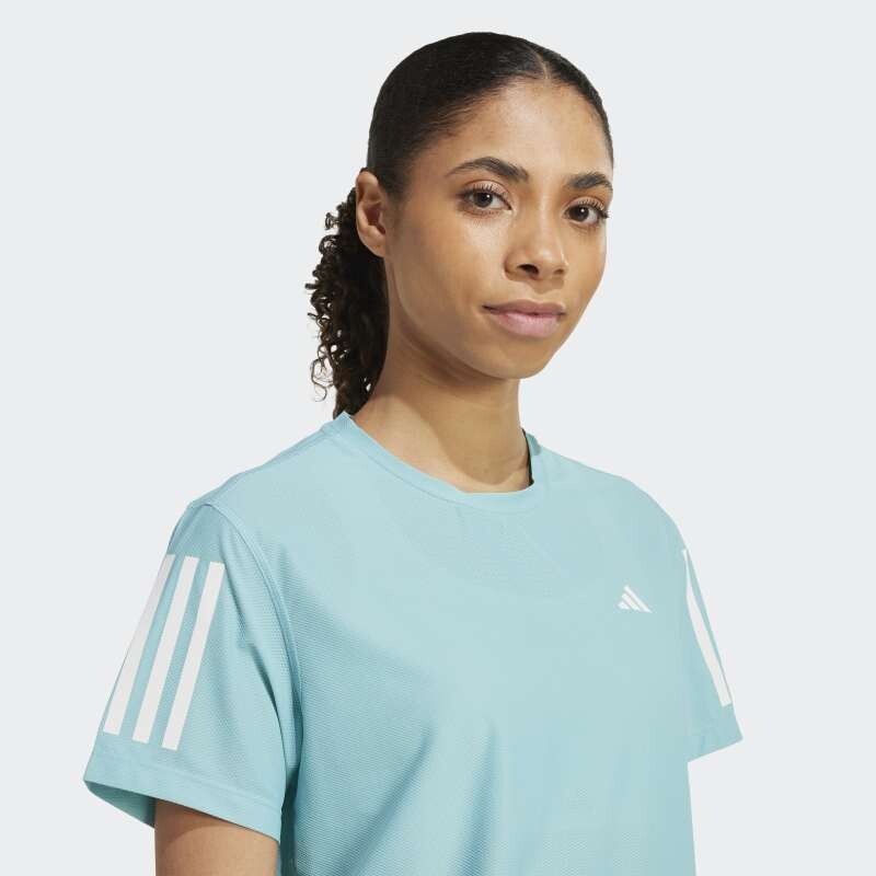 Remera Adidas Own The Run Verde