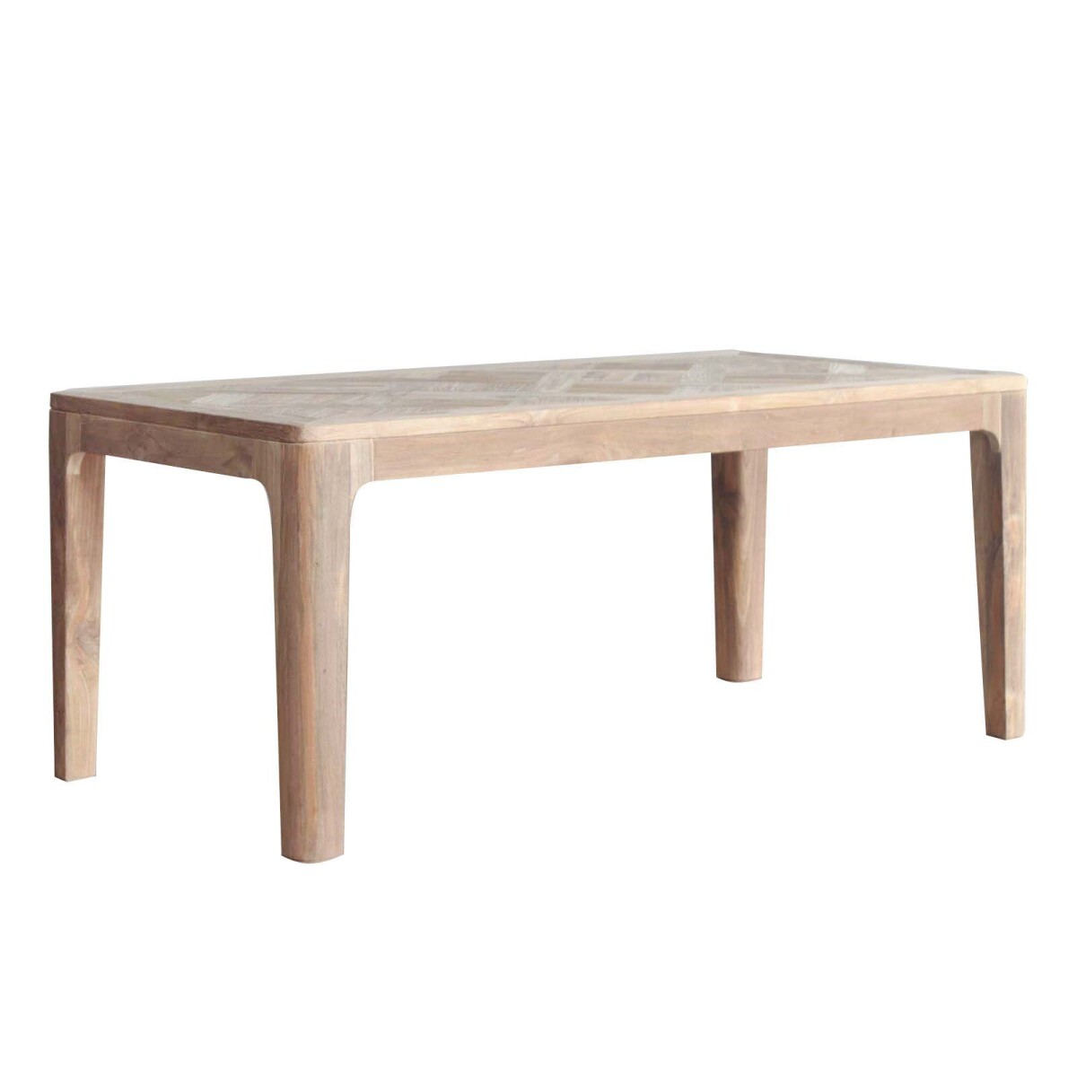 MESA DE COMEDOR - MADERA NATURAL-BEIGE RENÉ 