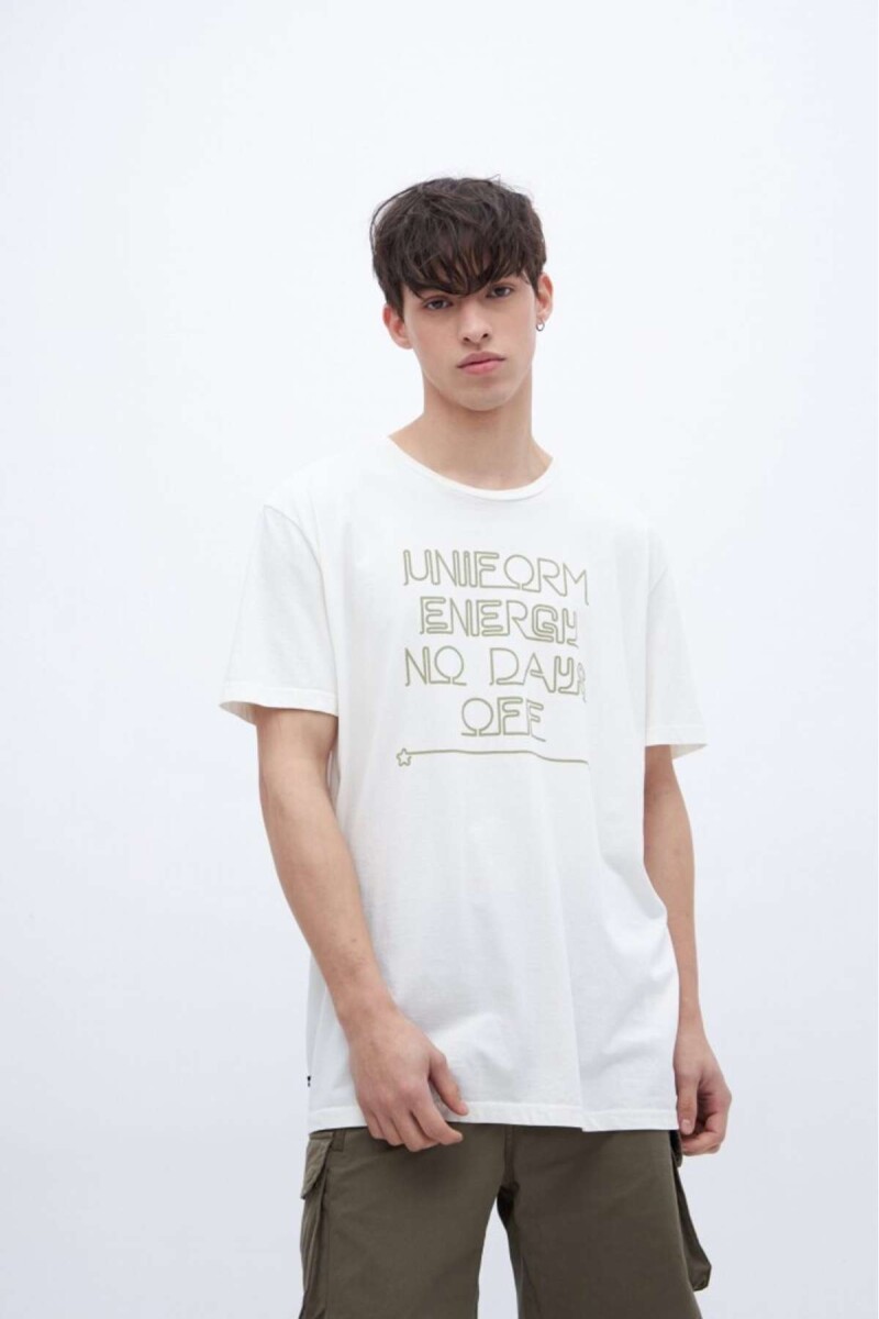 Remera Atlas - Off white 