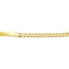 Pulsera Identidad Barbado-Oro bajo-Sin Piedra-PU8014 sinpiedra