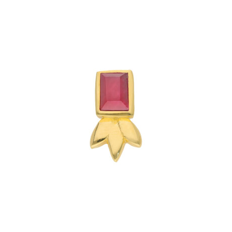 Caravanas Karvik Plata 925 bañada de oro 18k 0