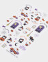 Stickers y Album Stickers Set De Mini Stickers - Combinacion Multicolor