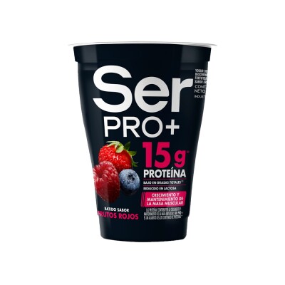 Yogurt frutos rojos Ser Pro + 175g Yogurt Ser Pro+ Frut Roj 175ml