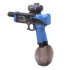 Pistola De Agua A Batería Recargable USB C/ Luz Sonido Color Azul