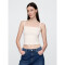 SL CLOSEKNIT CROP TUBE TOP NEW OFF WHITE