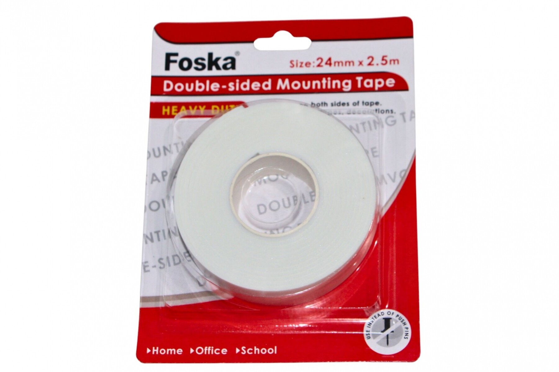 CINTA DOBLE FAZ FOSKA 24MM X 2,5 