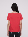 Remera Blumi Rojo Coral