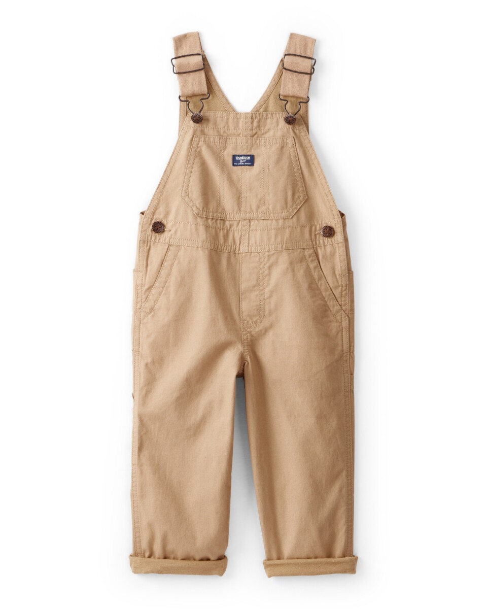 Enterito de algodón resistente, beige. Talles 2-5T 