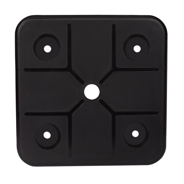 MESA SOPORTE CON PORTA VASOS NEGRA NEGRO