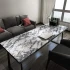 Papel Adhesivo Empapelar Lavable Simil Mármol 200x60 Cm X2 Variante Mármol Oscuro