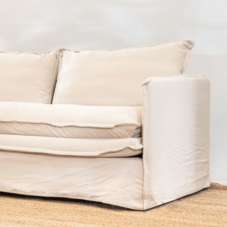 Sillón Manu 3 Cuerpos Beige U