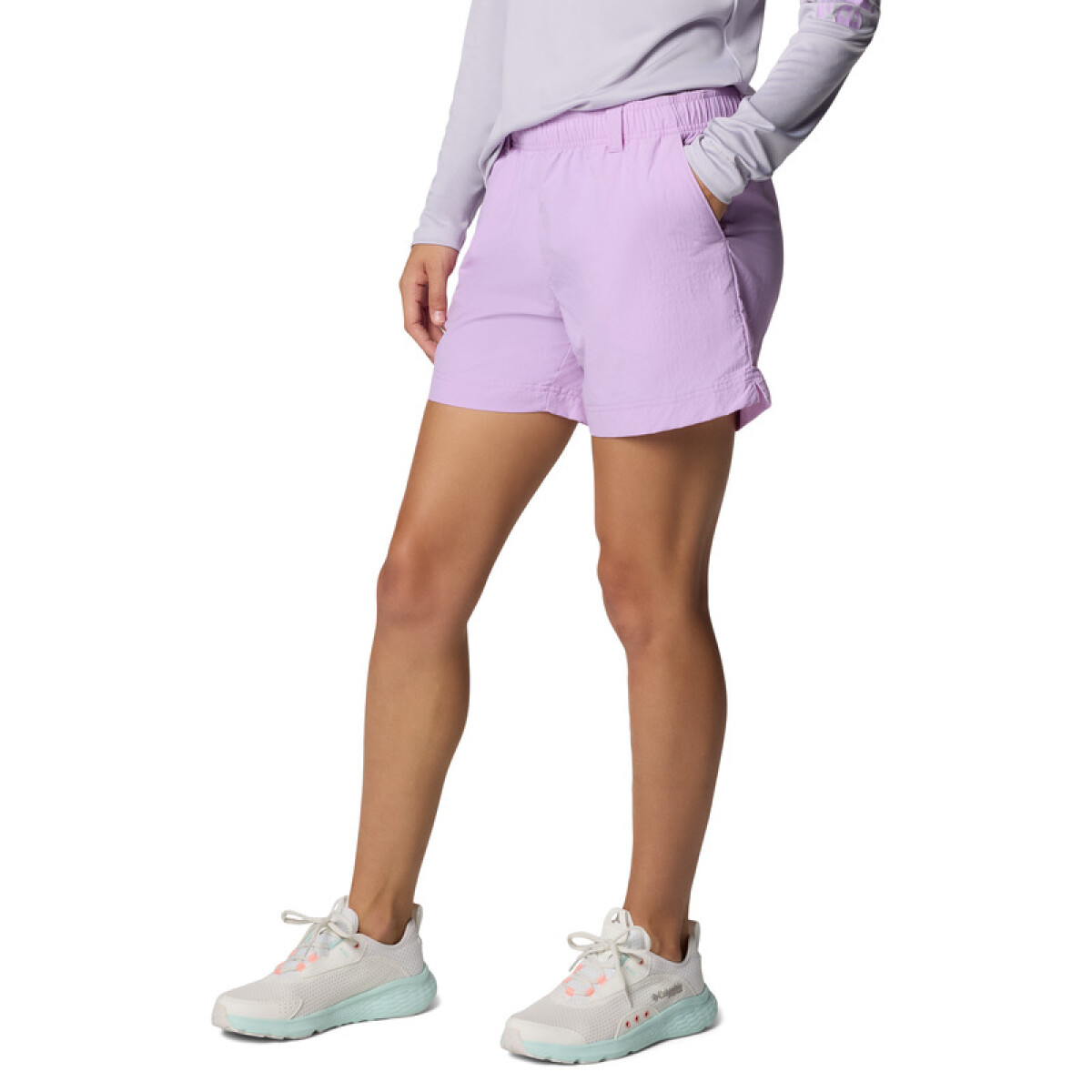 Short Backcast II Water Mujer - Snowdrift 