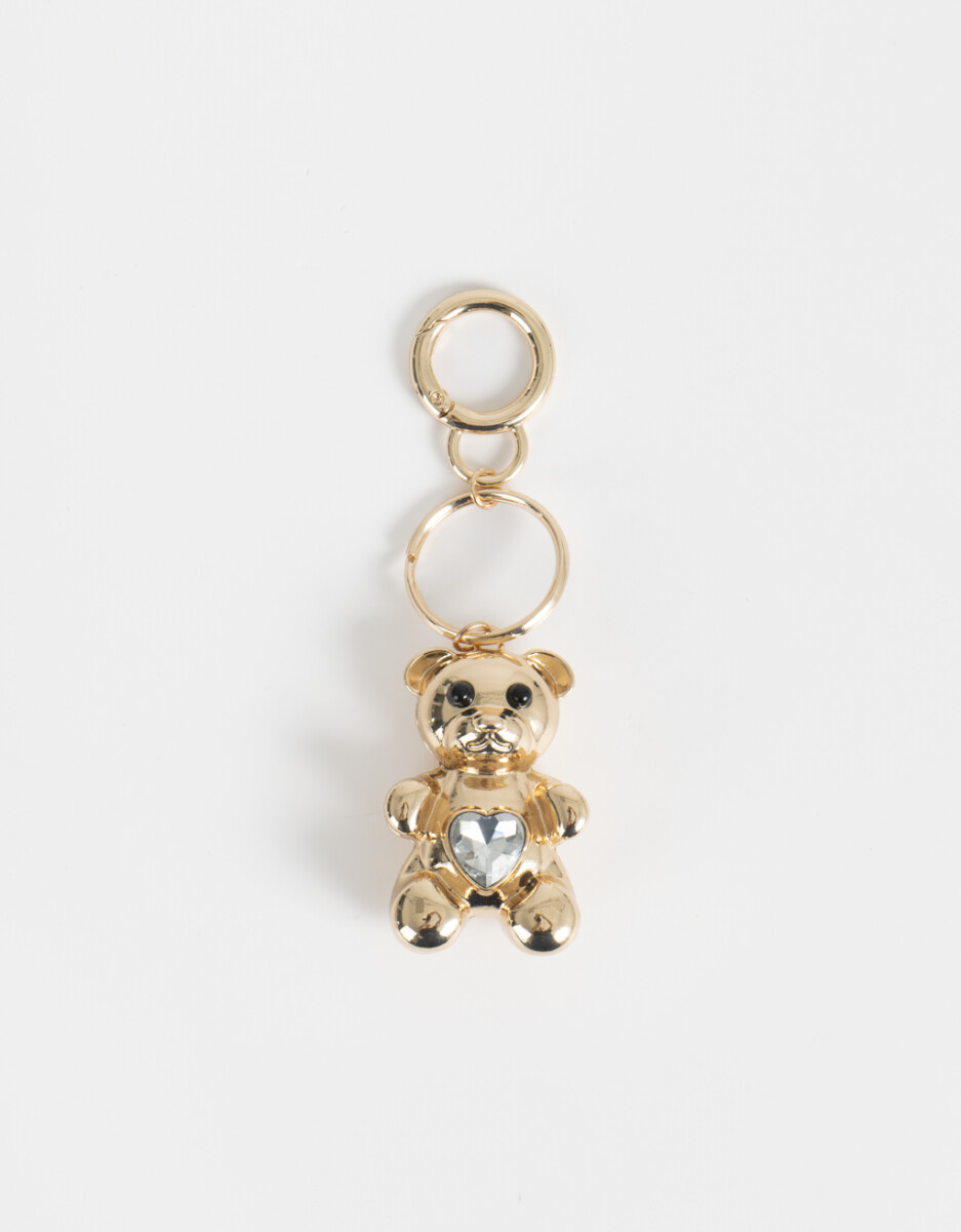 Llavero Y Charm De Osito Teddy 