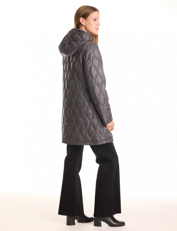 Campera Matelassé Wave GRIS