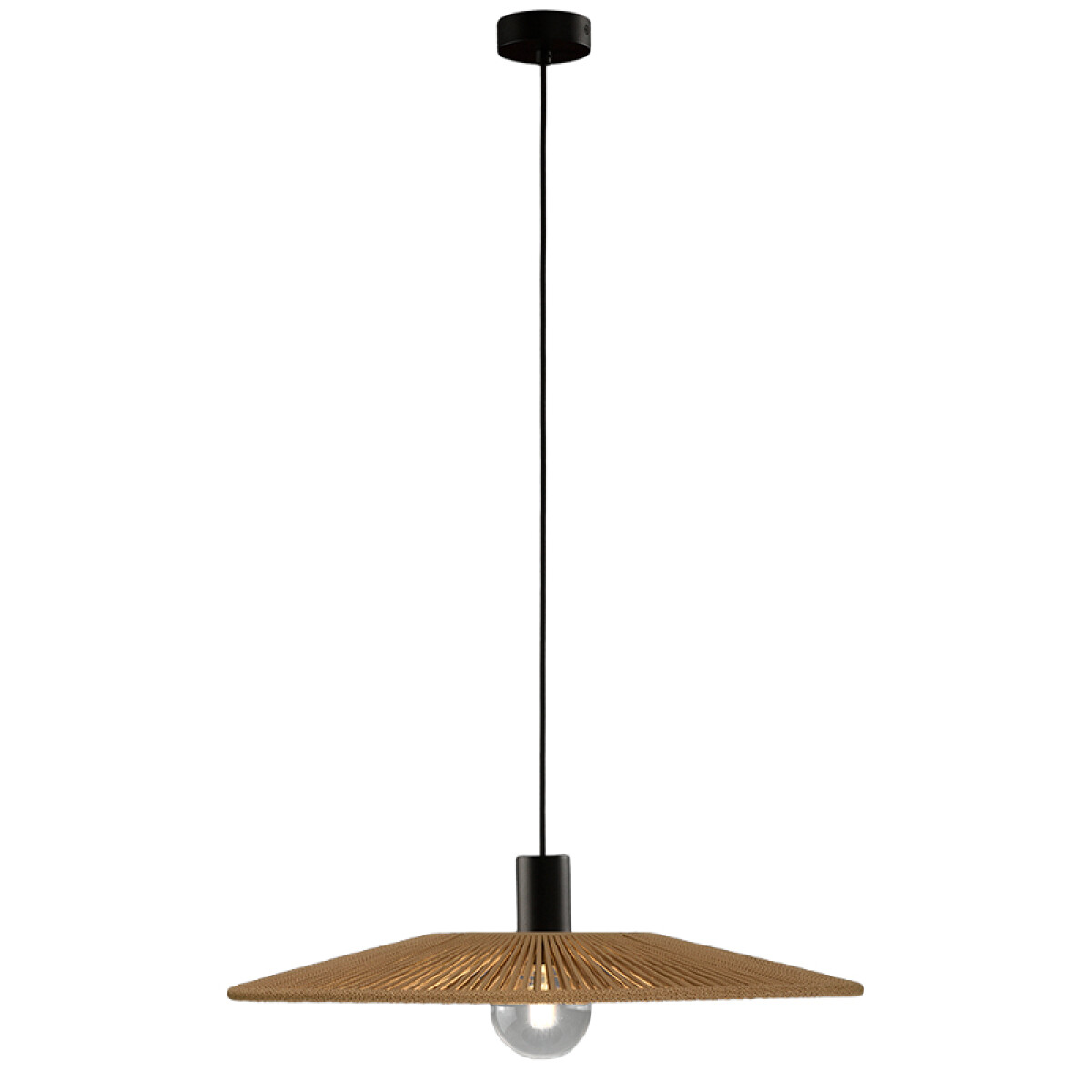 Colgante E27 agregar pant. ratán BA0250 ó BA0256 - BA0252 