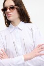 CAMISA APLIQUES Blanco