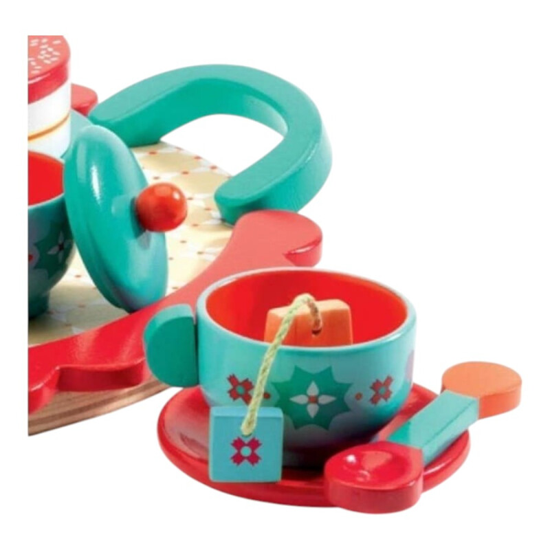 Juego de Té en Madera Djeco Juego de Té en Madera Djeco