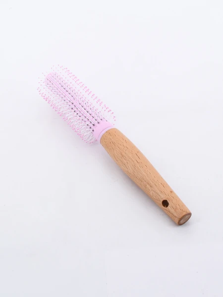 CEPILLO REDONDO WOOD ROSADO