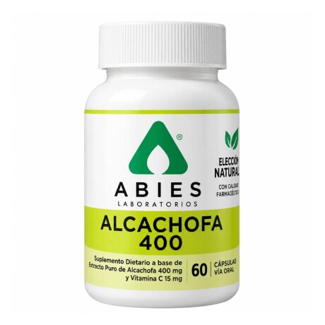 Alcachofa 400mg Abies 60 Cápsulas Alcachofa 400mg Abies 60 Cápsulas