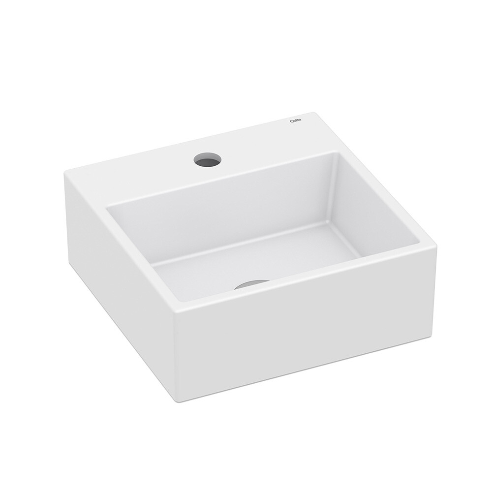BACHA DE APOYO MODELO BASIC Q1 41x41 CM COLOR BLANCO Bacha De Apoyo Modelo Basic Q1 41x41 Cm Color Blanco