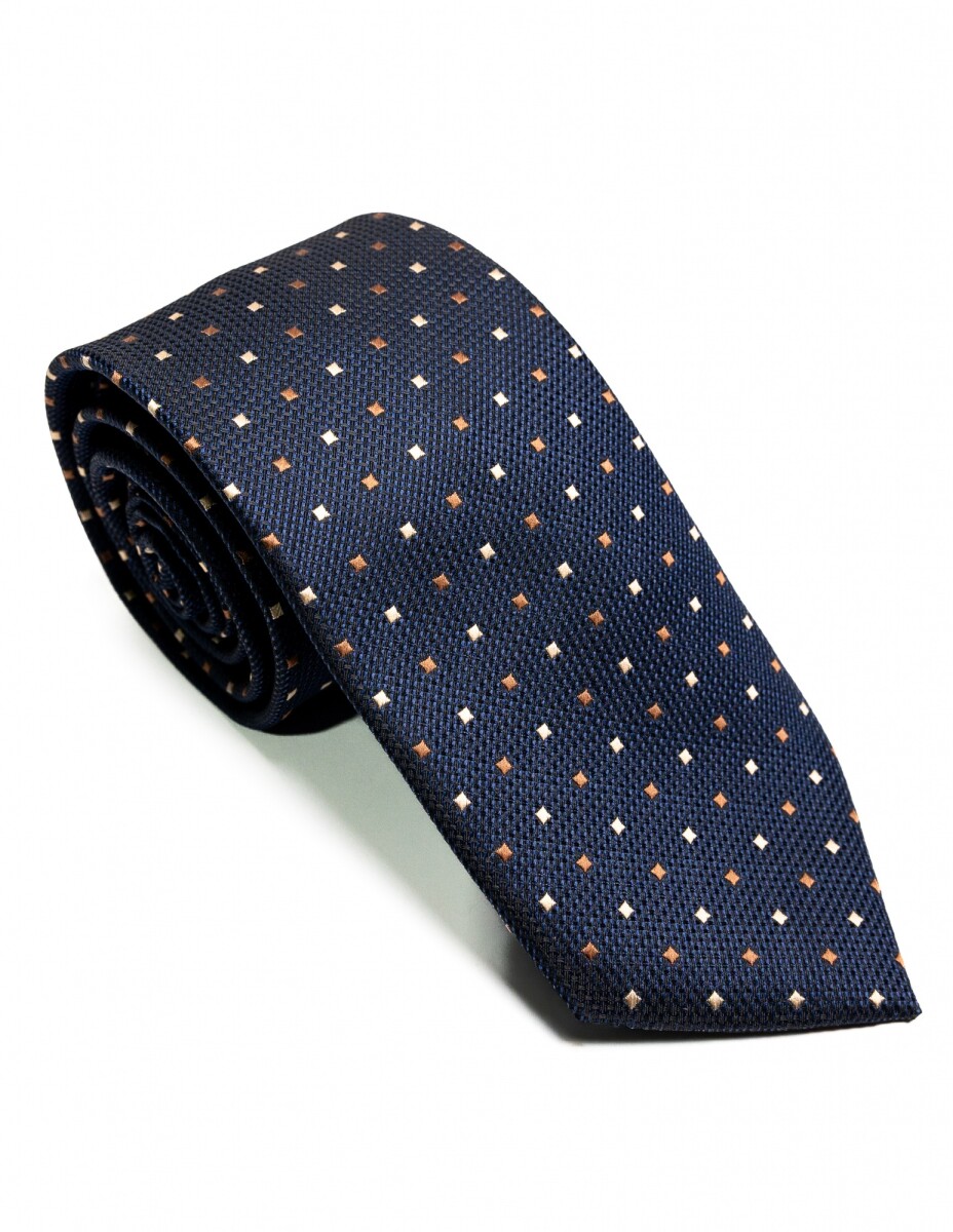 Corbata 8 cm - AZUL 