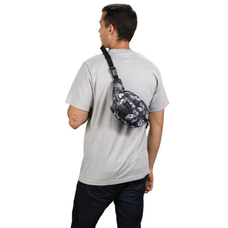 Riñonera Cangurera Urbana Jansport Fifth Avenue Original Blanco/negro