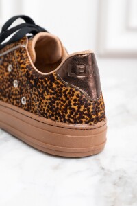 Zapatilla Animal Print Marron