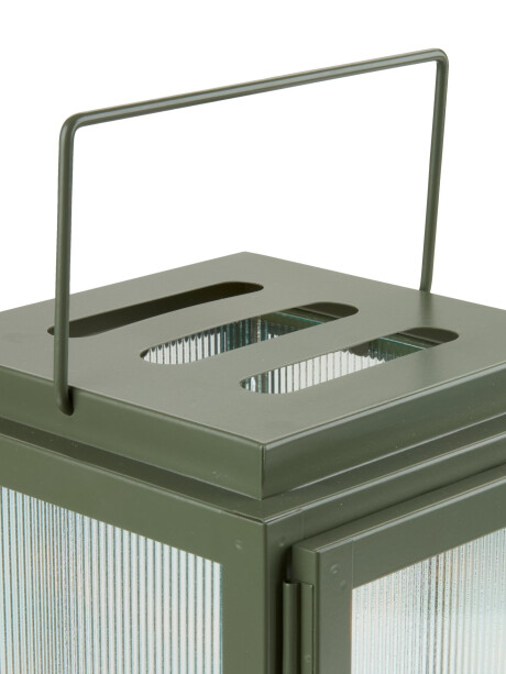 Farol BRUMBASSE 15x16x28cm verde Farol BRUMBASSE 15x16x28cm verde