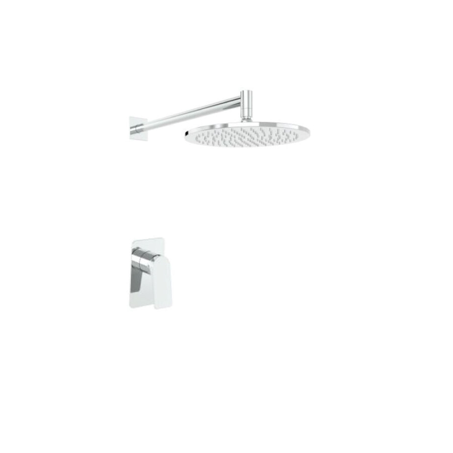 Grifería de Ducha Monocomando Empotrada Cromada Línea Schroeder Grifería de Ducha Monocomando Empotrada Cromada Línea Schroeder