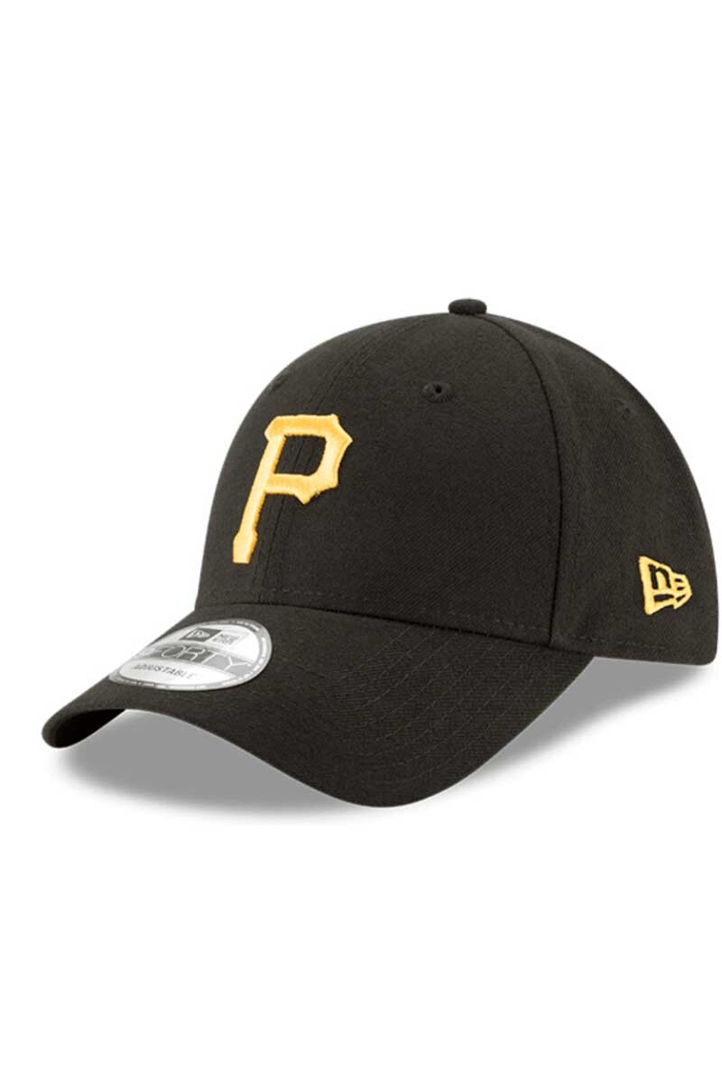 GORRO CURVO NEW ERA PIRATES NEGRO AMARILLO 