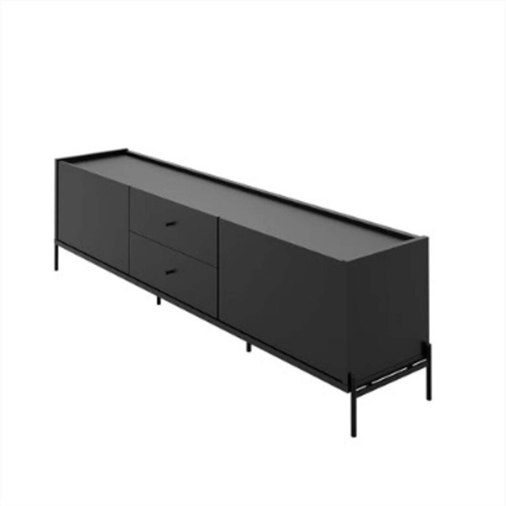 MUEBLE PARA TV MDF NEGRO JASPER