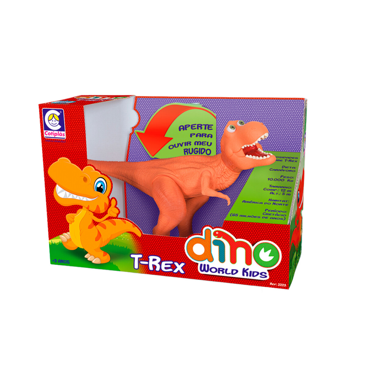 Figura Dinosaurio T-rex con Sonidos 