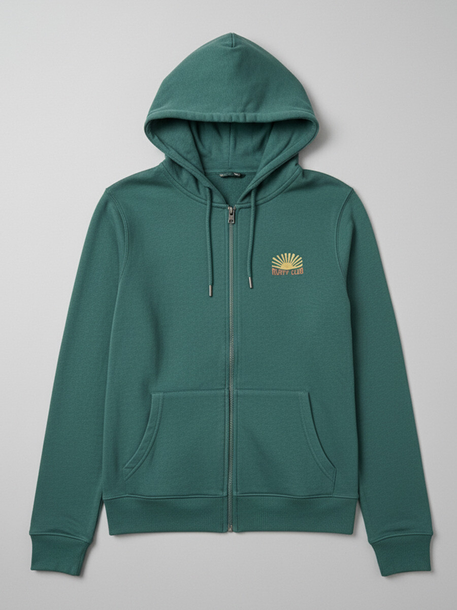 CANGURO C/C FLECK TEEN RUSTY - Verde Oscuro 