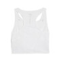 Run Ultraspun Crop Top W White