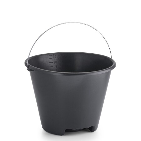 BALDE 12 LITROS NEGRO PLASMONT BALDE 12 LITROS NEGRO PLASMONT