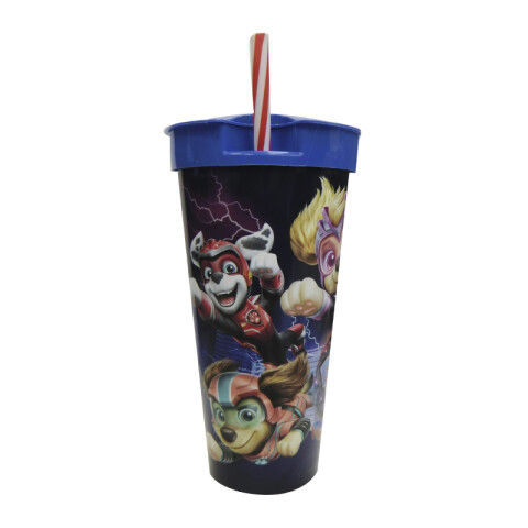 Vaso 2 en 1, pote 220 ml + vaso 540 ml Paw Patrol The Mighty Movie