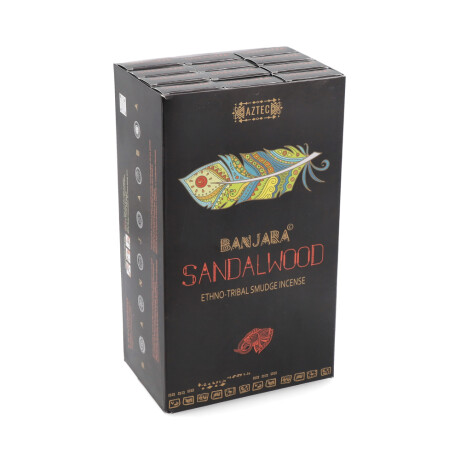 INCIENSO BANJARA CAJA 15GR X12 Sándalo
