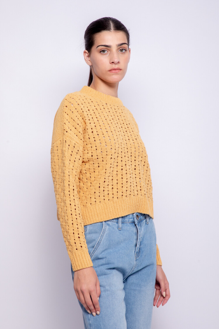 SWEATER MOON Amarillo Oliva