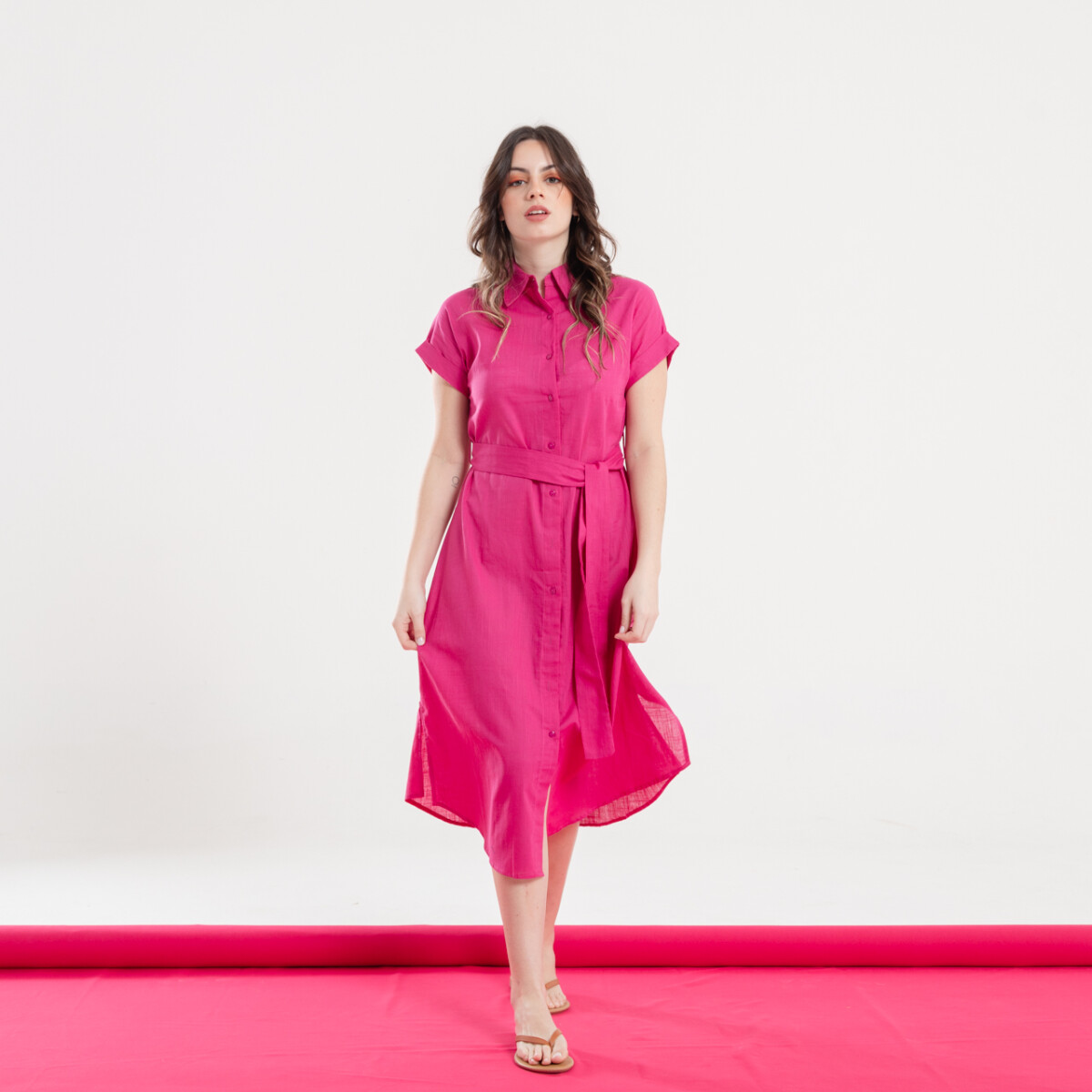 VESTIDO NOA - MAGENTA 