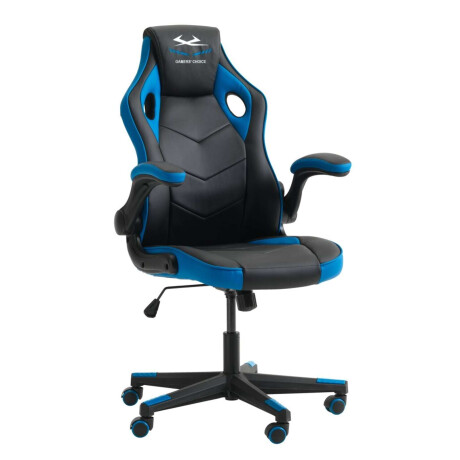 Silla Gaming Vojens Polipiel Negro/Azul