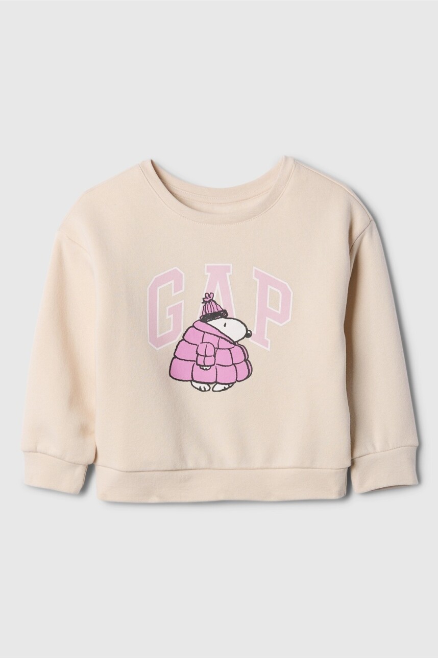 Buzo Deportivo Logo Gap Toddler Niña Sp Snoopy Puffer