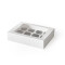 Caja para Cupcakes Blanca x12