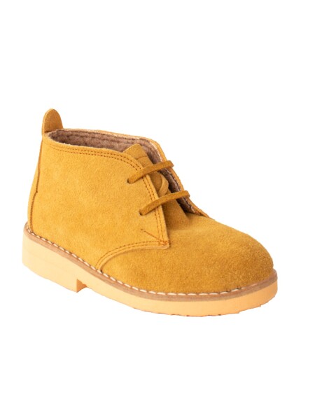 Botas Niño Forradas Mostaza