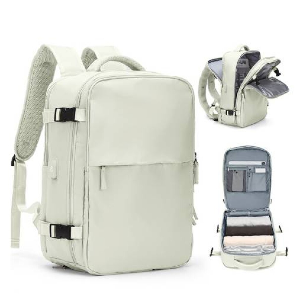 Mochila de viaje para carry on - verde 