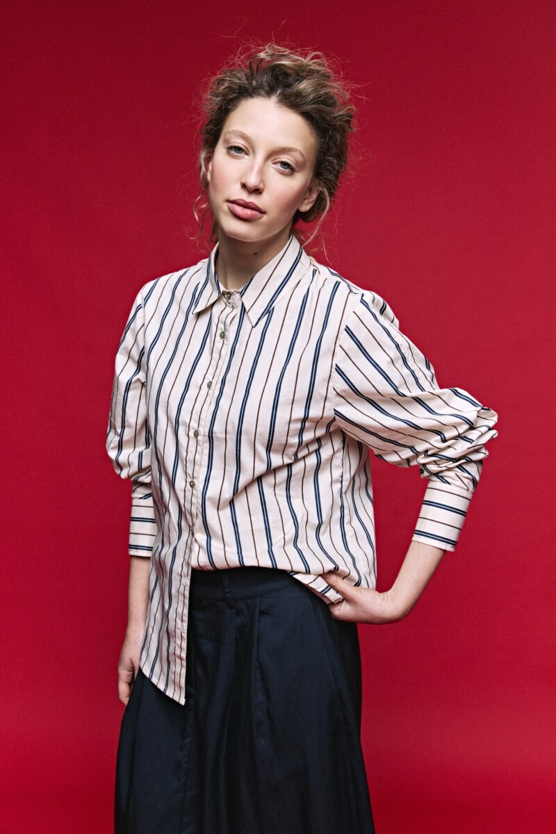 CAMISA VIÑAS Beige