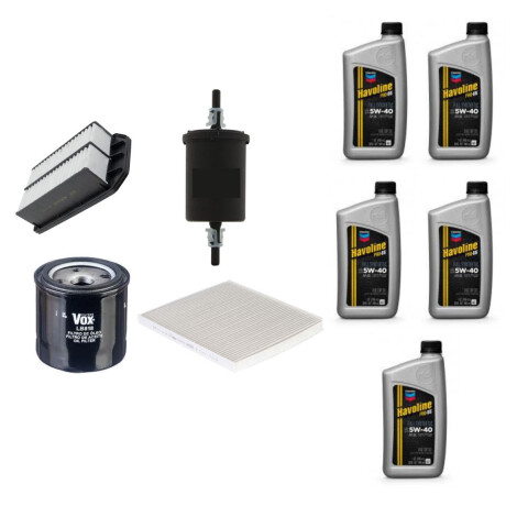 KIT DE FILTROS Y ACEITE 5W40 TEXACO Kit De Filtros Y Aceite 5w40 Texaco