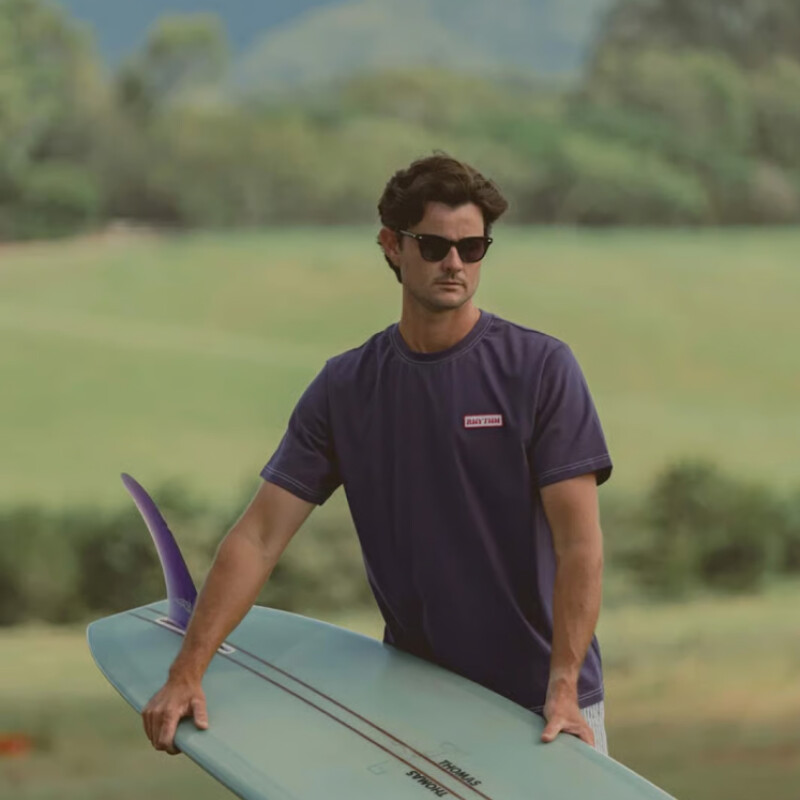 Remera Rhythm Mechanics Vintage - Azul Remera Rhythm Mechanics Vintage - Azul