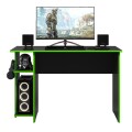 ESCRITORIO GAMER - NEGRO Y VERDE ESCRITORIO GAMER - NEGRO Y VERDE