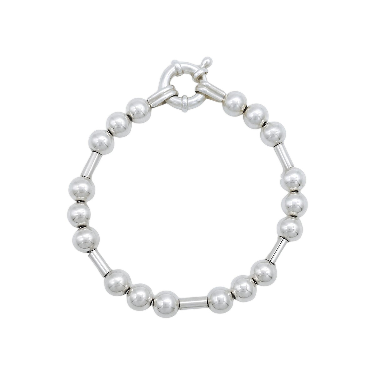 Pulsera Bolitas-Plata 925-Sin piedra-PU3105 - sinpiedra 